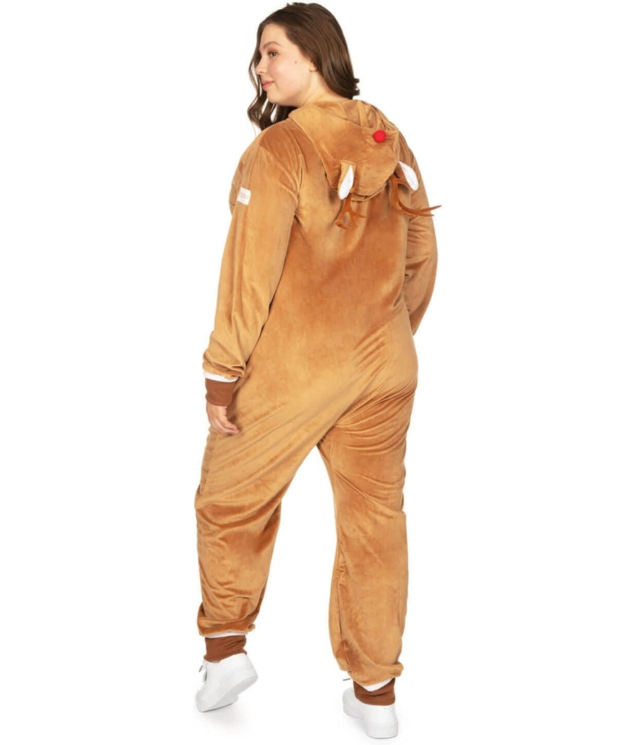 Women's Rudolph Plus Size Jumpsuit Image 2