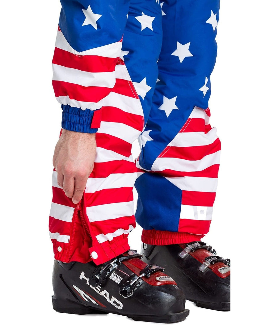 Men's Americana Ski Suit Image 5::Men's Americana Ski Suit