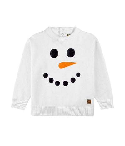 Baby Boy's Snowman Ugly Christmas Sweater Primary Image