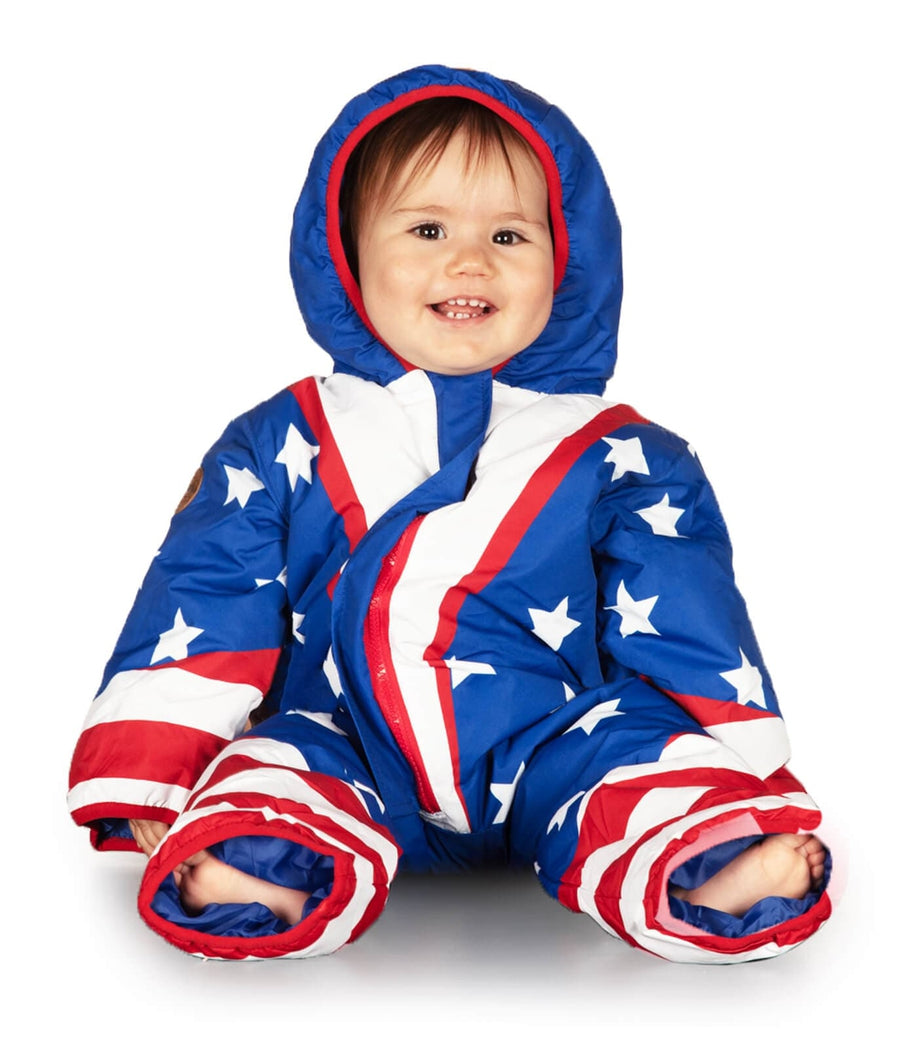 Baby Girl's Americana Snow Suit