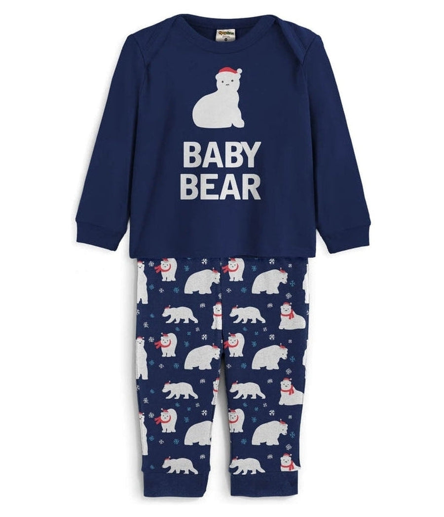 Baby Girl's Infant Bear Pajama Set
