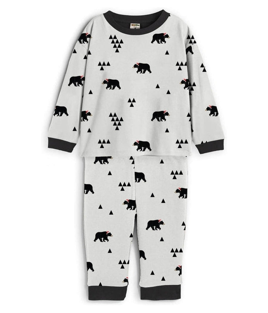 Baby Girl's Beary Christmas Pajama Set Primary Image