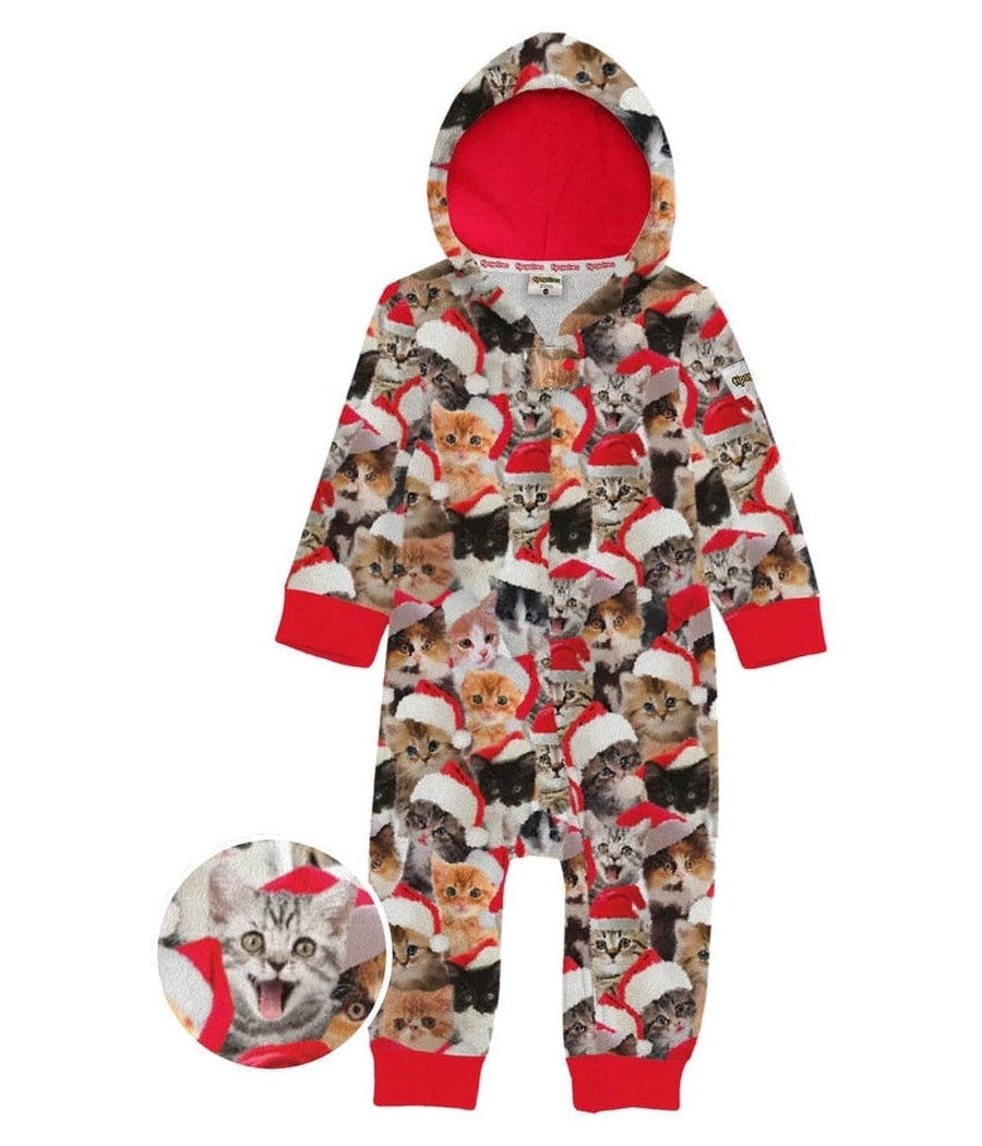 Baby Boy's Meowy Catmus Jumpsuit Primary Image
