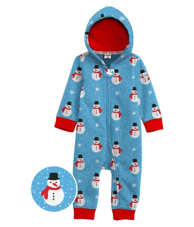 Toddler Boy's Snowman is an Island Jumpsuit Primary Image