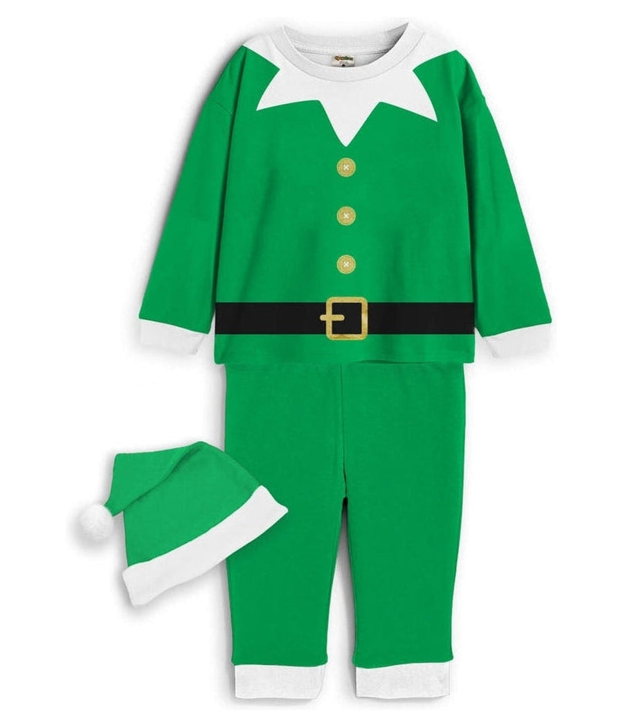 Toddler Girl's Elf Pajama Set Primary Image