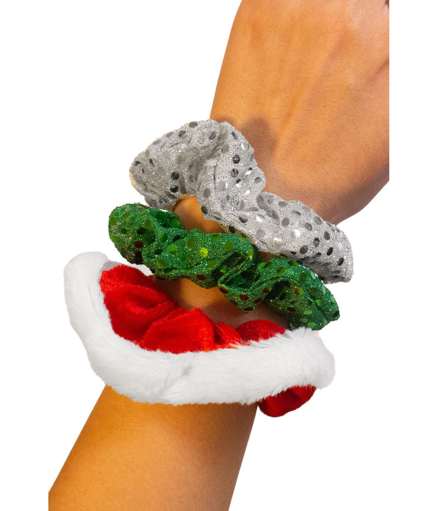 Christmas Scrunchies (3-Pack) Image 2