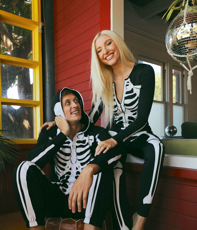 Matching Skeleton Couples Costumes Primary Image
