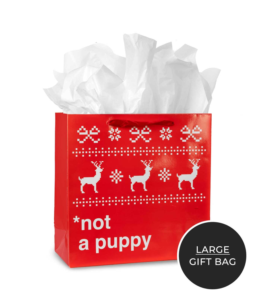 Funny Christmas Gift Bags - Set of 6