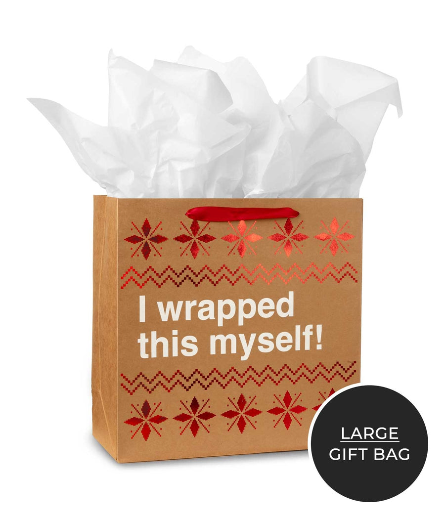 Funny Christmas Gift Bags - Set of 6 Image 8