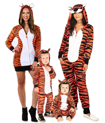 Matching Tiger Family Costumes