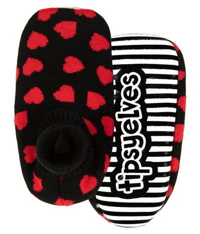 Hearts on Fire Slipper Socks