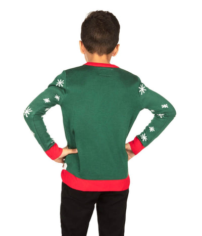 Boy's Beary Stuck Build a Bear Sweater Image 2