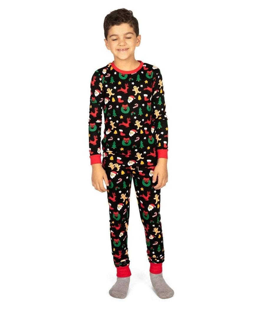 Cookie Cutter Pajama Set Boy's Christmas Outfits Tipsy Elves