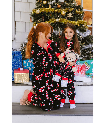 Girl's Candy Cane Lane Jumpsuit