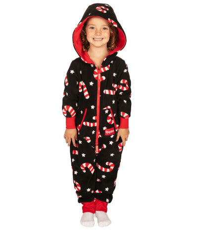 Girl's Candy Cane Lane Jumpsuit Image 3