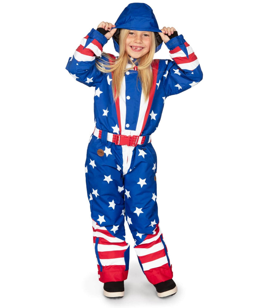 Girl's Americana Snow Suit