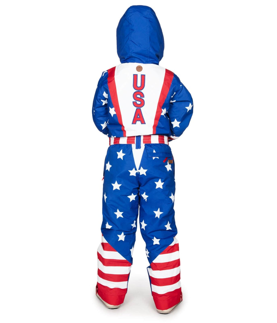 Girl's Americana Snow Suit Image 2