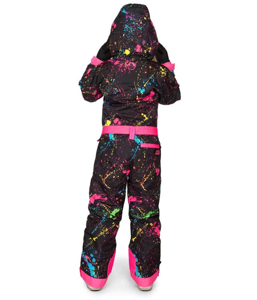 Girl's Sendy Splatter Snow Suit Image 2::Girl's Sendy Splatter Snow Suit