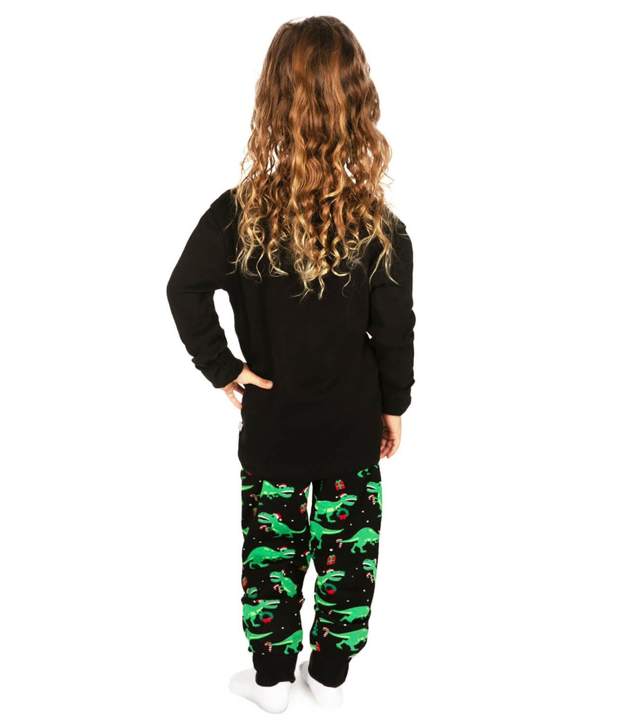 Girl's Rawr Dinosaur Pajama Set