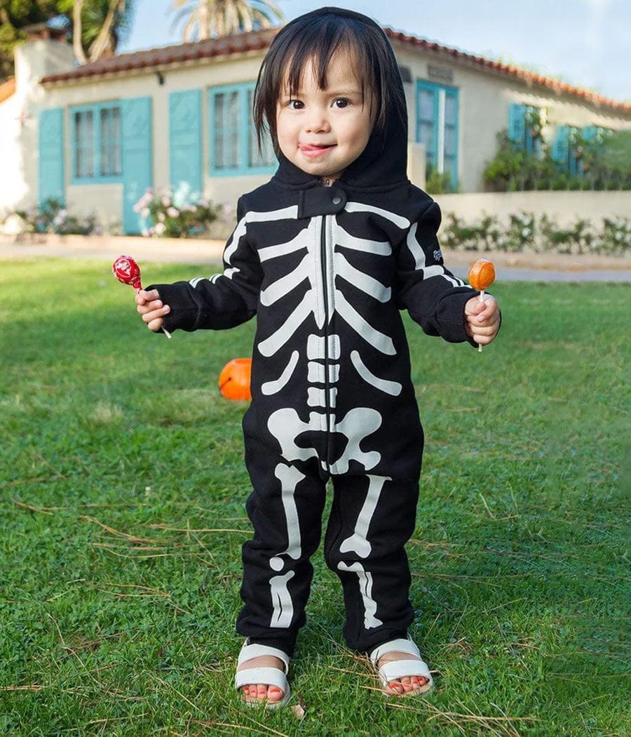 Baby / Toddler Skeleton Costume Image 4
