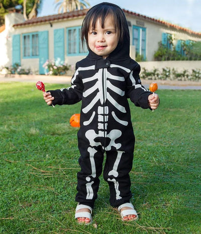 Baby / Toddler Skeleton Costume Image 4