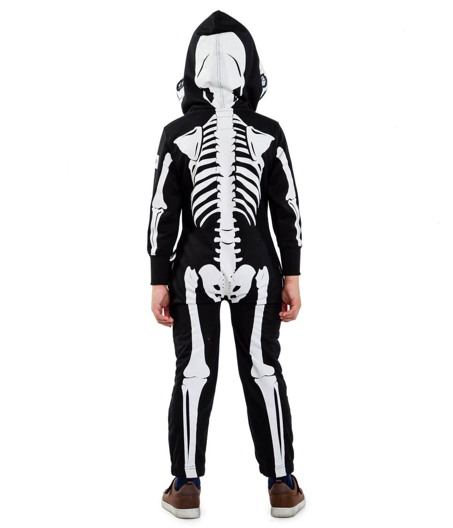 Boy's Skeleton Costume Image 2