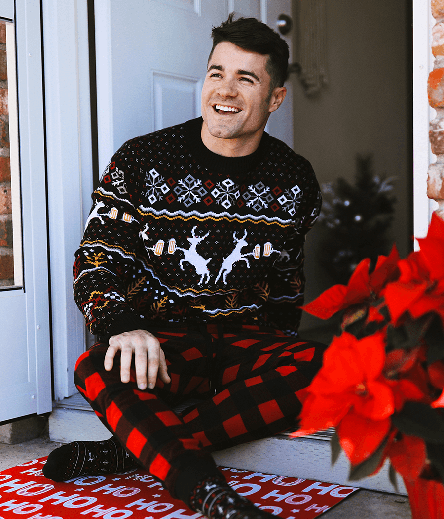 Caribrew Men's Ugly Christmas Sweater