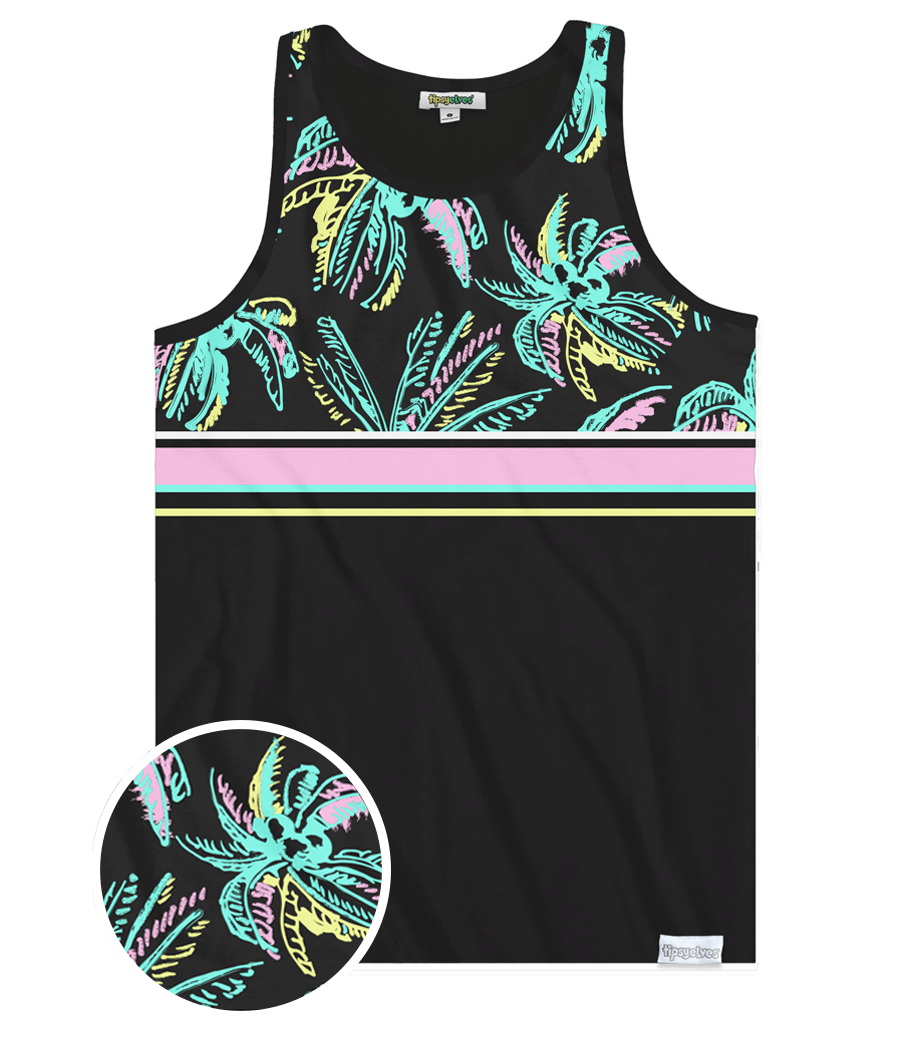 Men's Painted Palms Tank Top Primary Image