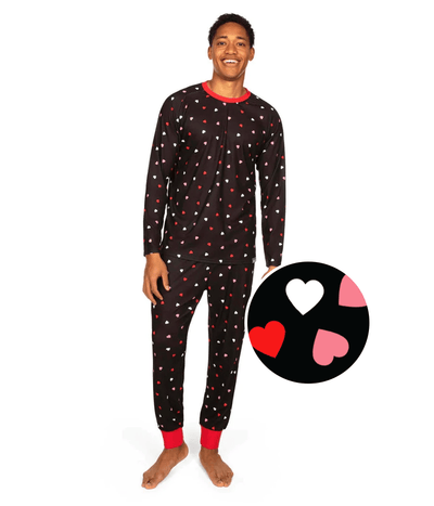 Crushing Hard Pajama Set Men s Valentine s Outfits Tipsy Elves