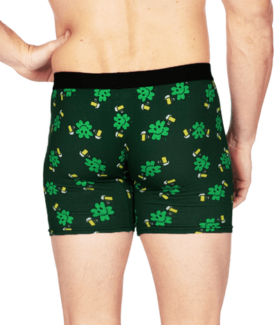 Men's Double-Fist Clover Boxer Briefs Image 3