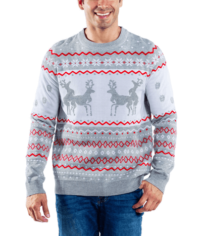 Minnesota Vikings Christmas Reindeer Ugly Christmas Sweater Skiing AOP Gift  For Fans - Limotees