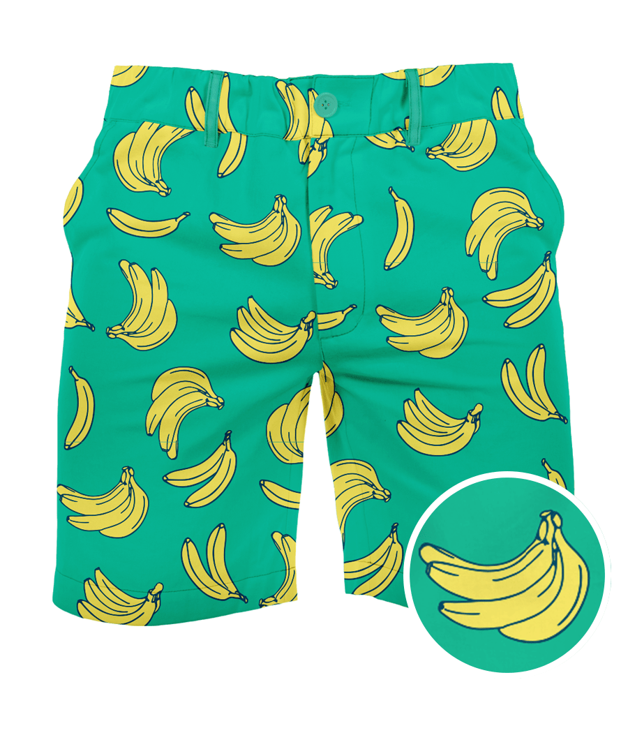 Havana Banana Golf Shorts: Men's Golf Outfits | Tipsy Elves