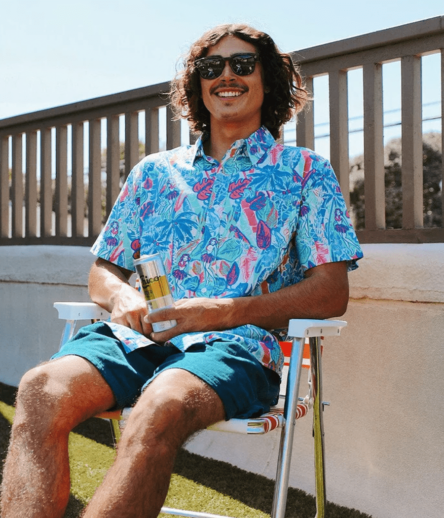 Men's Island Breeze Hawaiian Shirt Image 2