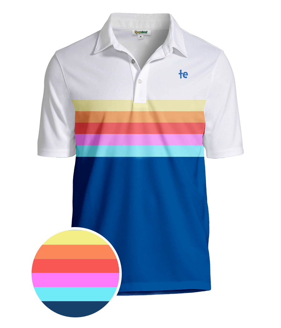 Men's Santa Fe Golf Polo Image 2