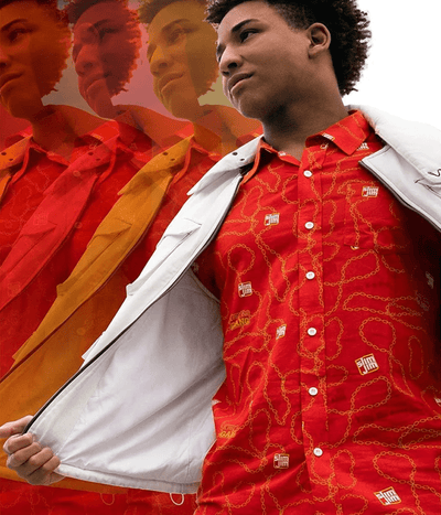 Men's Slim Jim Hawaiian Shirt Image 4