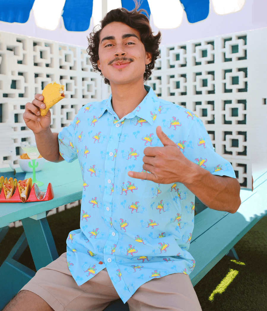 FJAUOQ Camicia Hawaiana da Uomo Funky Manica Corta con Fungo Luminoso FJAUOQ Camicia Hawaiana da Uomo Funky Manica Corta con Fungo Luminoso