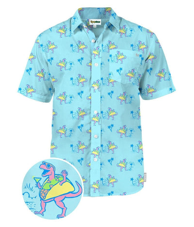 Men's Tacosaurus Hawaiian Shirt Image 2