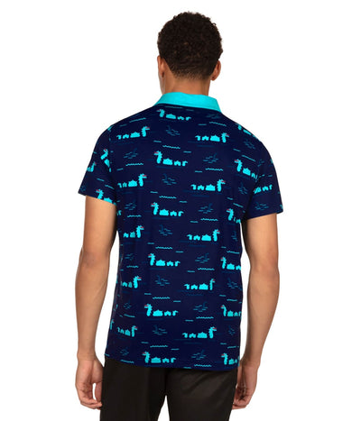 Men's Nothin' But Nessy Golf Polo Image 3