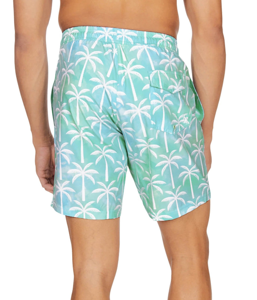 Paradise Palm Stretch Swim Trunks Image 3