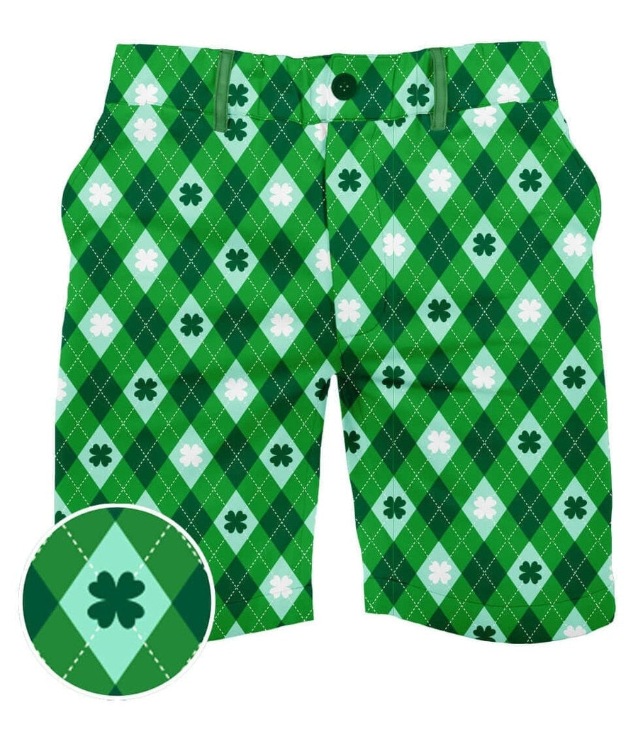 Men's Argyle Clover Shorts