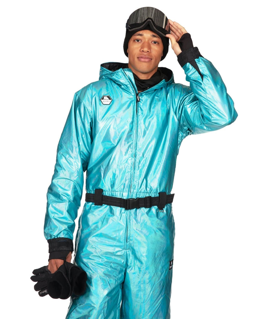 Blue Breakthrough Snow Suit: Men's Ski & Snowboard Apparel