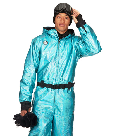 Men's Blue Breakthrough Ski Suit Image 3