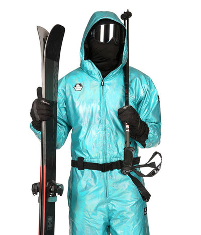 Men's Blue Breakthrough Ski Suit Image 4