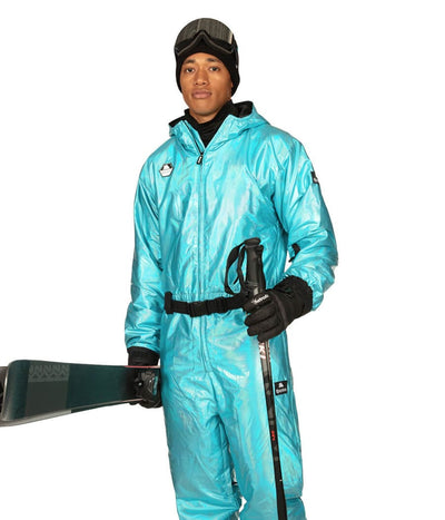 Men's Blue Breakthrough Ski Suit Image 5