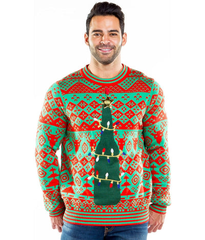 Men's Bottle Opener Ugly Christmas Sweater Image 5