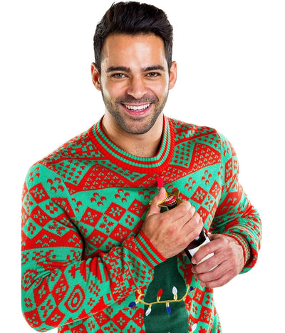 Men's Bottle Opener Ugly Christmas Sweater Image 4