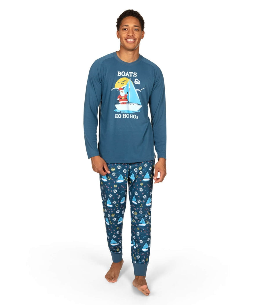 Men's Boats & Ho Ho Hos Pajama Set
