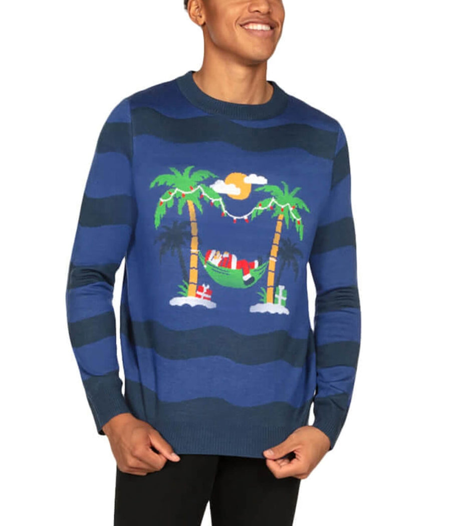 Men's Hammock Holiday Ugly Christmas Sweater Primary Image
