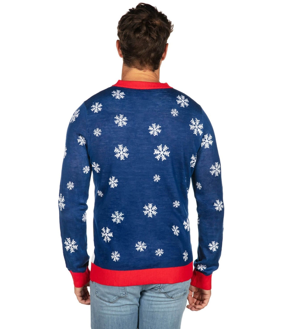 Men's Melting Snowman Ugly Christmas Sweater Image 3
