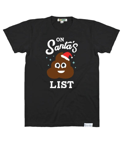 Men's On Santa's Sh*t List Tee Primary Image